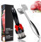 LIBRNTY Inteneritore per Carne,Tenera Carne in Acciaio Inox,Batticarne a Martello,batticarne Acciaio Inox,Batticarne a Doppio Lato Adatto per Bistecche Braciole di Maiale Braciole di Pollo