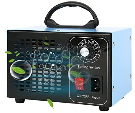 Wohnmobil Ozongenerator Garage Ozon Luftreiniger,48000mg/h Ozonisator Ozongerät Ozongenerator für Sterilisator Geruchskiller für 350㎡ mit Reinigungsmodi&Timer