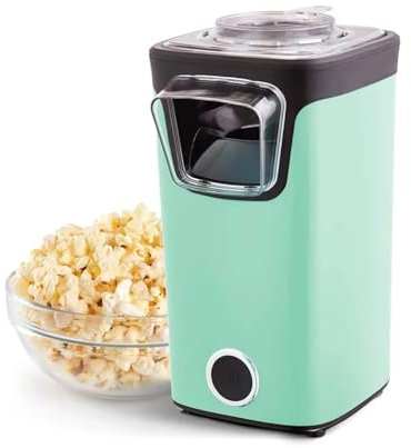 RUNZE765Z Máquina de Palomitas Máquina for Hacer Palomitas de maíz con Taza medidora for porciones de Granos de maíz + Mantequilla derretida, máquina de Palomitas de 8 Tazas Palomitero