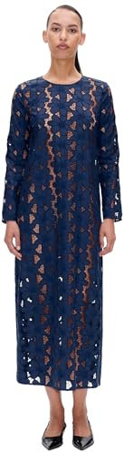 BAUM UND PFERDGARTEN Damen Adea Dress Kleid, Baritonblau, 36