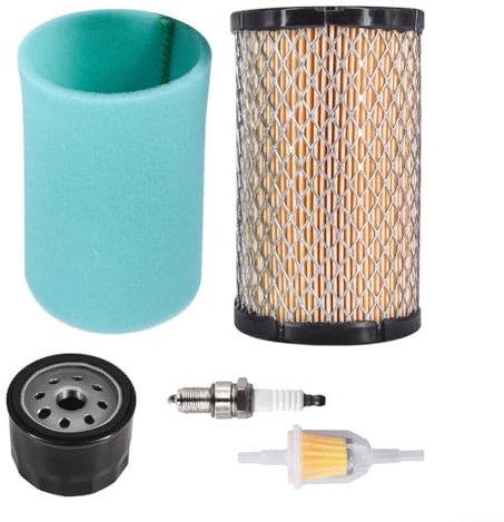 Kit completo de cambio de aceite de filtro de aire de 5 piezas para cortacésped compatible con 22 883 01-S1 GX-160 Mantenimiento de instalación