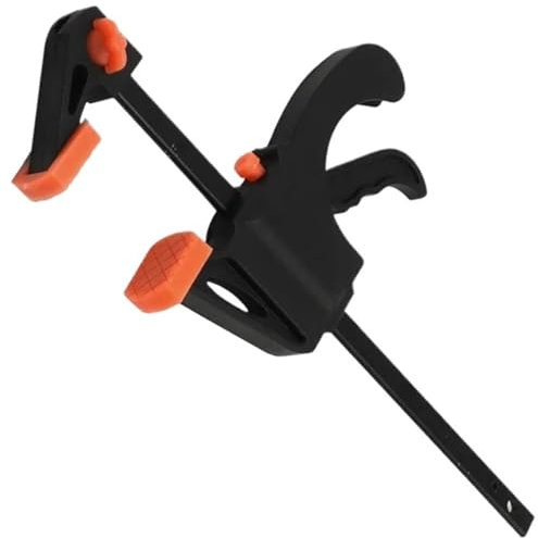 1Pcs 4 Woodworking Clamp Fixed Type Quick Ratchet Release Speed Extruded Nylon Work Bar Kit Spreader Gadgets DIY Portable