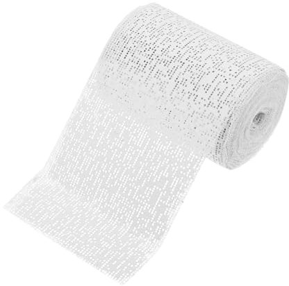 HOMSFOU 1 Rollo De Rollos Tela De Yeso De Bricolaje Tiras De Yeso Tela De Yeso Para Manualidades Paño De Envoltura De Momia Gasa De Yeso Vendas De Yeso Artesanales