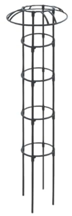 predolo Vertikales Rankgerüst für Topfpflanzen im Garten, ideal für Rosen und Gurken, 110cm 1 Schirm
