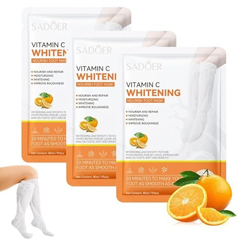 3 paia Maschera Piedi,Maschera Piedi Esfoliante,Esfoliante Piedi,Foot Peel Mask