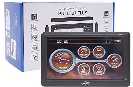 Navigationssystem GPS PNI L807 Plus 7-Zoll-Bildschirm, 800 MHz, 256 MB DDR, 8 GB interner Speicher, UKW-Sender