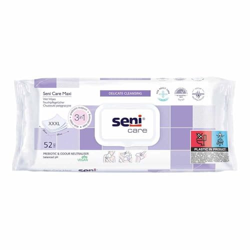 SENI care maxi Feuchttücher 25x30 cm 52 St