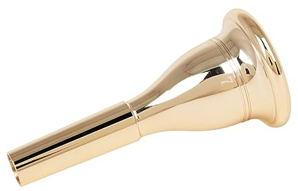 OFFSCH Professionelles Tuba Mundstück Zartes Ersatzteil aus Messing 13,3mm Cnc Veredelt Stark Durchdringender Klang für Tuba und Instrumentenversorgung