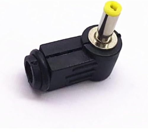 RUITEXUN Connettore a saldare maschio DC 4.0x1.7mm, connettore a saldare DC 4.0x1.7mm maschio ad angolo retto da 90 gradi DC Adattatore connettore fai da te a saldare