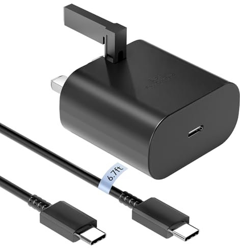 for Samsung Charger, Super Samsung Fast Charger USB-C Plug and 6 Feet Cable, Wall Samsungs Phone Chargers for GalaxyS25U/S25/S25/S24U/S24/S24+ S23 S22 S21 A05S A05 A14 A25 A35 A56 A15 A55 A40 A12 S10