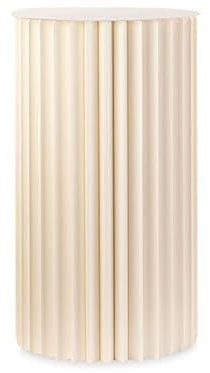 Cupido&Co. Cilindro Carta Av. Pieghevole con Vassoio D 350 Mm H 600 Mm Beige