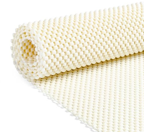 MAIYADUO Non Slip Mat 60x150 cm, Multipurpose Thick Rug Gripper Liner Cut-to-Size, Anti Slip Matting for Rugs, Drawers & Shelves, Anti Slip Rug Underlay for Laminate and Wooden Floors