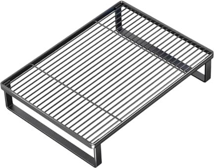 FytStycale Utility Shelf for Microwave Oven, Gas Stove Rack And Induction Cooker Support, Black S