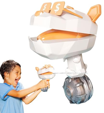 Wassersprühen Soaker | Hundeförmiger Elektrischer Pool Water Soaker Spielzeugwasser-Squirter, Hundefilder Elektro-P, Baden Spielen Interaktives Sprühspiel Tragbar Für Heiße Outdoor Mädchen