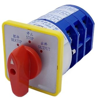 Interruptor de leva de conmutación de tres posiciones y 3 nudos LW5D-40F3055/3, 40 A, 690 V