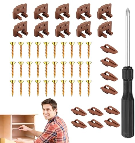 Guide di ricambio per armadietto, facili da installare, guide per comò, per cucine, camere da, dormitorio, hotel, comodini, armadi, comodini
