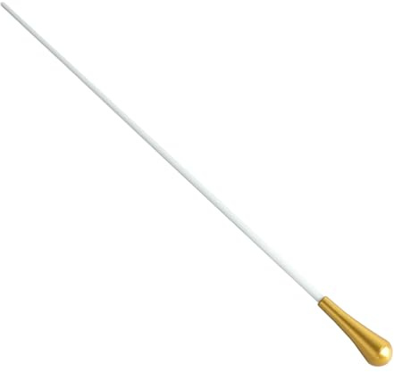 Tomantery Robuster Dirigentenstab für Präzise Orchesterleitung, Geringes Gewicht für Bands und Anfänger (Gold)