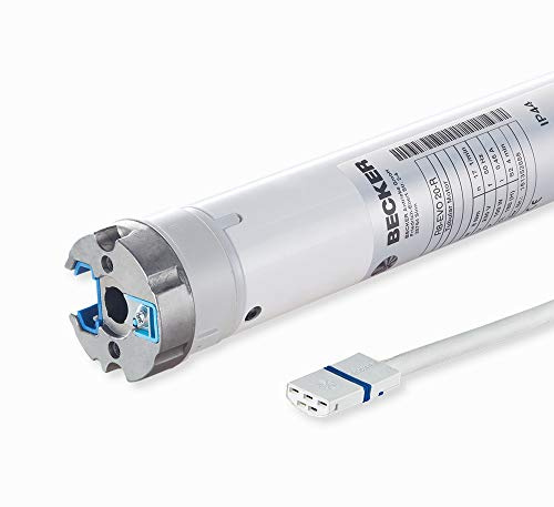elektronischer Rollladenmotor der neusten Generation, Becker, Evo-lution, R20/17 Evo, 20 Nm, SW60, inkl. 2m Kabel + Gratis Notitzblock Becker (20 Nm - R20/17-Evo-2m Kabel)