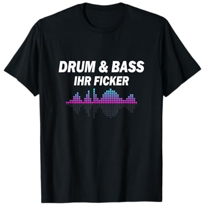 Drum and Bass DJ Equalizer Rave DNB T-Shirt
