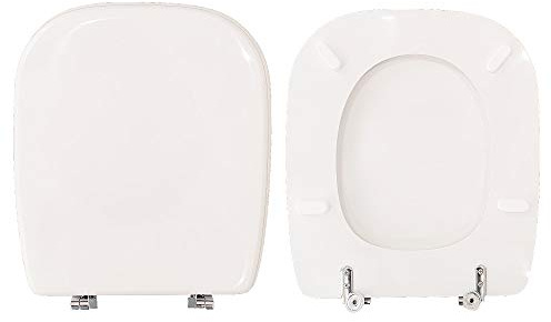 Toilettensitz D-Code Duravit Holz beschichtet mit Polyesterharz weiß by HYDRO HOME