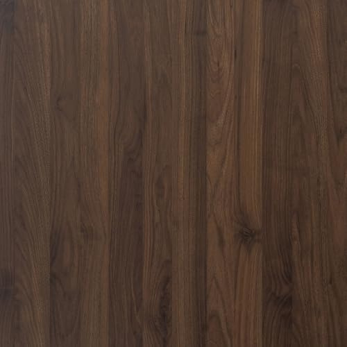 BOMENG Brown Walnut Wood Contact Paper 31.5x157.5in Rustic Distressed Faux Wood Grain Wallpaper Peel and Stick Wallpaper Removable Self Adhesive Wooden Look Vinyl Roll for Countertop Kitchen Wall