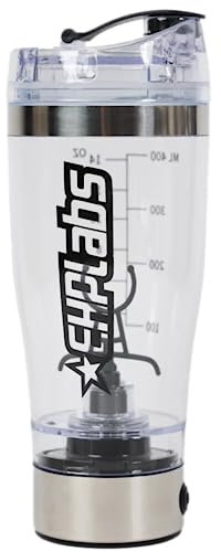 EHPlabs Elektrische Protein-Shaker-Flasche - 425 ml Tragbarer Blender Shaker - Persönlicher Blender Shaker - Elektrische Protein-Shaker-Flasche für Mahlzeitenersatz-Shakes
