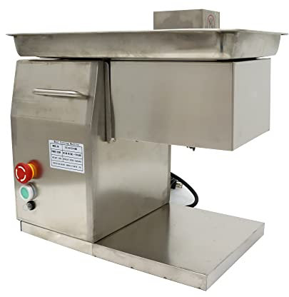 HXLDZOU Commercial Meat Slicer, Meat Cutter, Meat Slicer, Processing Machine with 8mm Blade, 550W for Meat Factory (3mm)