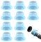 Guarnizione a prova di perdite per rubinetti, 10 pezzi, set di anelli di tenuta per valvola triangolare, valvola angolare a prova di perdite, autosigillante per rubinetto, guarnizione in silicone, blu