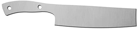 rinag Japanische Nakiri Messer Rohling 54-280 mm-B1 | Klingenrohling, Jagdmesser 1.2235, 3mm Dicke, Messerbau