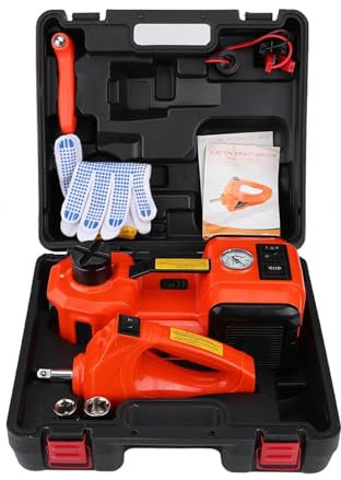 Car Jack, 5Ton 12V DC Auto Elektrischer Wagenheber Garage und Notfallausrüstung Auto Elektrischer Wagenheber Auto Wagenheber Elektrischer Wagenheber, für Autos/SUVs/Limousinen