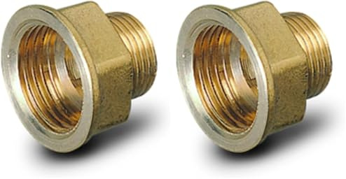 Anzapack 852473B - Racor Marsella Hembra 1 - Macho 3/4 (Paquete de 2)