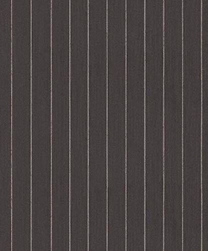 Textiltapete Streifen Linien schwarz grau Glanz Rasch Textil 079271