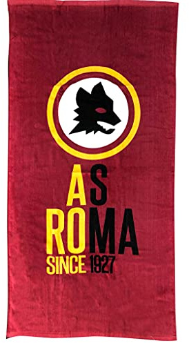 AS Roma | Telo Mare cm.70x140 | 100% Cotone | Prodotto Ufficiale
