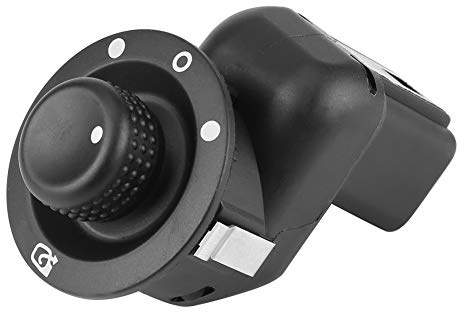 Qiilu Elektrischer Außenspiegel-Steuerschalter, Rückspiegel-Steuerschalter Auto-Druckschalter Schalter für III Laguna II 2 Scenic 2 109014