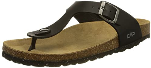 CMP Damen Eco Mymosa Flipflop, Schwarz, 40 EU