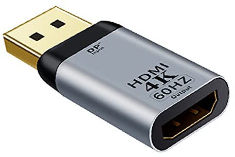 xiwai DisplayPort DP source to HDMI sink display 4K @ 60 Hz Adattatore convertitore Ultra HD per laptop HDTV