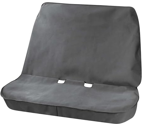 Walser Autositzauflage Neopren, Auto-Sitzschoner wasserdicht, Universal PKW-Schutzauflage und Schutzunterlage Rücksitzbank, Auto-Sitzbezug, schwarz