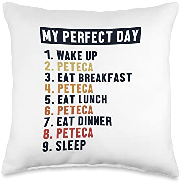 Peteca Perfect Day Indiaca Game Ball Professional Peteca Throw Pillow