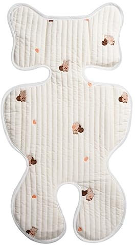 Universal Sitzauflage für Buggys, Kinderwagen, Fahrradanhänger, Kinderwagen Sitzauflage atmungsaktiv, Sommer Sitzeinlage für Buggy Kindersitz Babyschale - kühlt und schützt - Sommerbezug universal