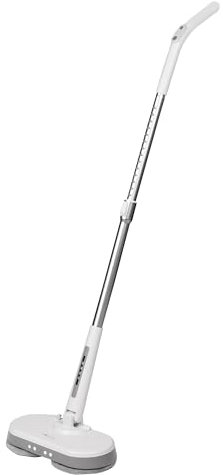 Alivio Wireless Electric Mop, Powerful Spin Head 150rpm for Cleaning Various Floor, Foot Prints, Sebum Stains, Invisible Bacteria, Marble Floor, Dust (Grey)