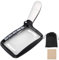 Foydream Lupa con Luz, Lupas de Gran Aumento con 5 LED, 3X Espejo Aumento con Luz Lectura Ajuste de 2 Brillo de Cerca para Personas Mayores, Niños, Leer Libros, Soldadura, Inspección, Monedas, Joyería