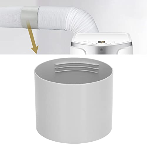 YUMILI Exhaust Hose Connector for Air Conditioner, 150mm Air Conditioner Exhaust Adapter, Portable Air Conditioner Hose Extension Connector, Universal AC Window Adapter for Mobile Exhaust Pipe