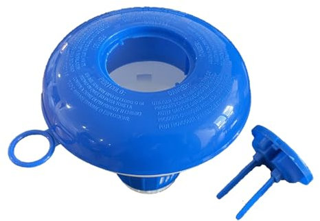 Beizhqn - Dispensador de tabletas flotantes de cloro para piscina, 12 x 12 cm, dispensador de piscina para , piscina, spa, parques acuáticos