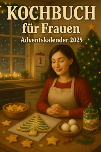 Adventskalender 2025 Frauen : Kochbuch: Jeden Tag zwei Rezepte – herzhaft & süß. Das perfekte Geschenk und Inspiration für Erwachsene mit Fotos und ... Adventszeit (Adventskalender Küche, Band 1)