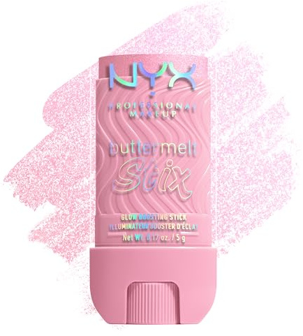 Contenido: 1x NYX Professional Makeup Buttermelt Glaze Stix, Iluminador en Barra, Tono: My Melt Era