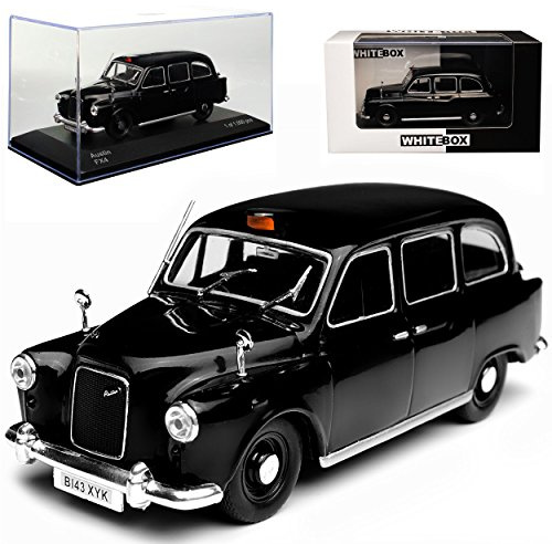 Whitebox Austin FX4 London Taxi Cab Ab 1989 limitiert 1 von 1000 Stück 1/43 Modell Auto mit individiuellem Wunschkennzeichen