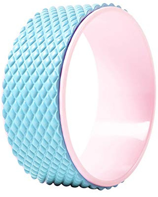 MeiLiu Rueda de Yoga, Anillo de Yoga para Entrenamiento de la Espalda, Rueda de Soporte de Yoga para Ejercicios físicos, Equipo para Doblar estiramientos, para Ejercicios de flexibilidad Corporal