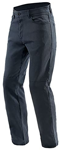 Dainese Casual Regular Motorrad Textilhose (Dark Blue,42)