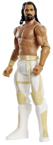 WWE HDD78 - WrestleMania Seth Rollins Actionfigur, bewegliches 15-cm-Sammlerstück, Spielzeug Geschenk für Kinder und Fans ab 6 Jahren