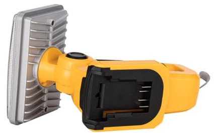 Kisangel Outdoor Arbeitslampe Drehbarer Lichtkopf Hohe Helligkeit Kompatibel Mit Notfallbeleuchtung Für Garten Werkstatt Und Camping